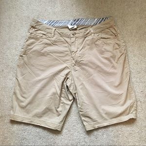 Khaki Colored Bermuda Shorts (Time and Tru)